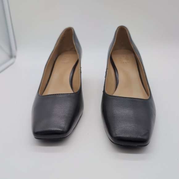 Naturalizer Karina sz 11 Black Women's Heels Pumps Black Leather - Picture 2 of 9
